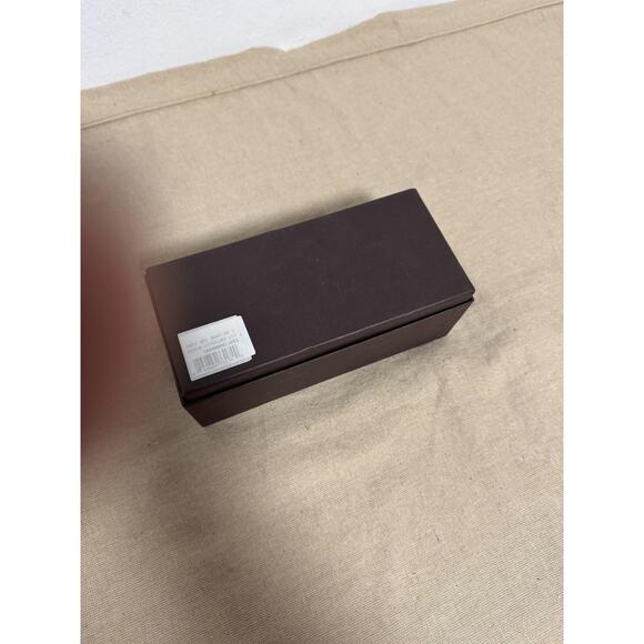 Tom Ford Eyeglasses Sunglasses Hard Case Brown Suede with Storage Box Men's - Picture 7 of 7